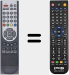 Replacement remote control for SMURMC0001