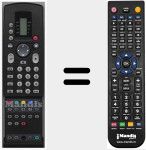 Ersatzfernbedienung für RC810201