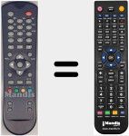 Ersatzfernbedienung für DSI30