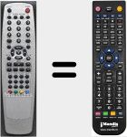 Replacement remote control for RC3700