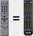 Replacement remote control for H30REM0001