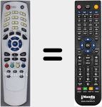 Ersatzfernbedienung f&uuml;r RAPIDO3