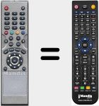 Ersatzfernbedienung f&uuml;r RC35SV