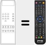 Replacement remote control for TC230