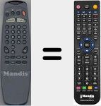 Replacement remote control for 5N11