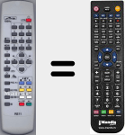 Replacement remote control for RE11