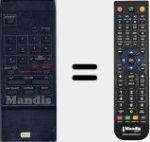 Replacement remote control for Others005