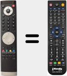 Ersatzfernbedienung f&uuml;r RC1800 (20453931)