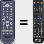 Ersatzfernbedienung f&uuml;r Radiola003