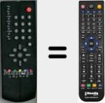 Replacement remote control for Regal002