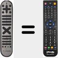 Replacement remote control for 1062 (20242160)