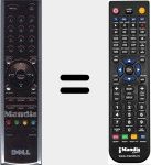 Replacement remote control for W2600