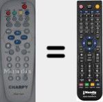 Ersatzfernbedienung für YKQ51T3N8