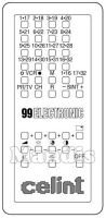 Original remote control CELINT 99 ELECTRONIC