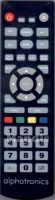 Original remote control ALPHATRONICS Alphatronics001