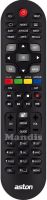 Original remote control ASTON Simba HD Premium