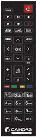 Original remote control CAHORS TVS 8100 HD