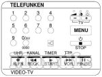 Original remote control TELEFUNKEN FB 1135 TTP (925TX1684)
