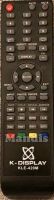 Original remote control K-DISPLAY KLE-420M