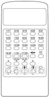 Original remote control ORSW'E MULTIMAT 832