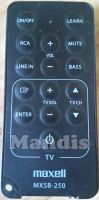 Original remote control MAXELL MXSB-250