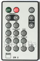 Original remote control NAD ZR2