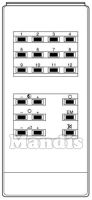 Original remote control MAGAVOX RC 4-12 FACH