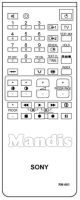 Originalfernbedienung SONY RM661 (A1470735A)