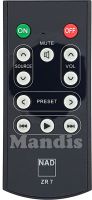 Original remote control NAD ZR7