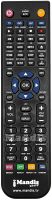 Replacement remote control Hometech X65187R-2