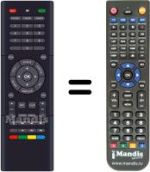 Replacement remote control Bauhn ATVS55915