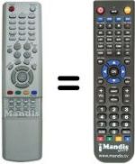 Gleichwertige Fernbedienung Samsung HVS54002
