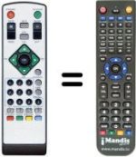 Gleichwertige Fernbedienung Schaub Lorenz SL 330 TNT HDMI