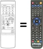 Replacement remote control 108 005 000