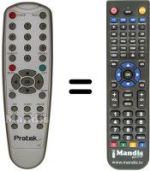 Replacement remote control 119