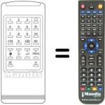 Replacement remote control FB 1