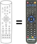 Replacement remote control Nikkei N 514