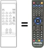 Replacement remote control Inno Hit TVC 720