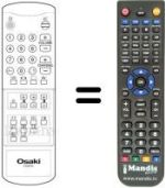Replacement remote control C 15013 T