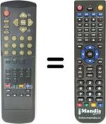 Replacement remote control 3F14-00037-280