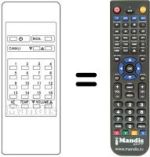 Replacement remote control Multitech KBB 1574