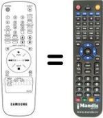 Replacement remote control 90099-633-214 C