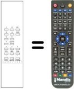 Replacement remote control A 518060