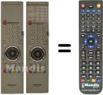 Replacement remote control Samsung WS 32A108P