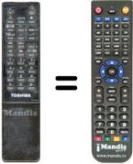 Replacement remote control CT-9381