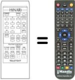 Replacement remote control CT 15