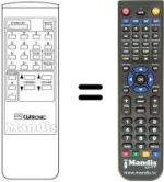 Replacement remote control Ctc CTV 188