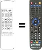 Replacement remote control Crosley T4-28