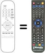 Replacement remote control DSR 2000