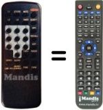 Replacement remote control RC 70 / 1-9201